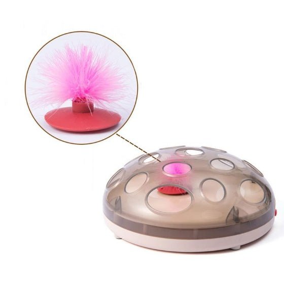 Electric cat toy carousel | Luxury Home Accessories | Heulog Glow
