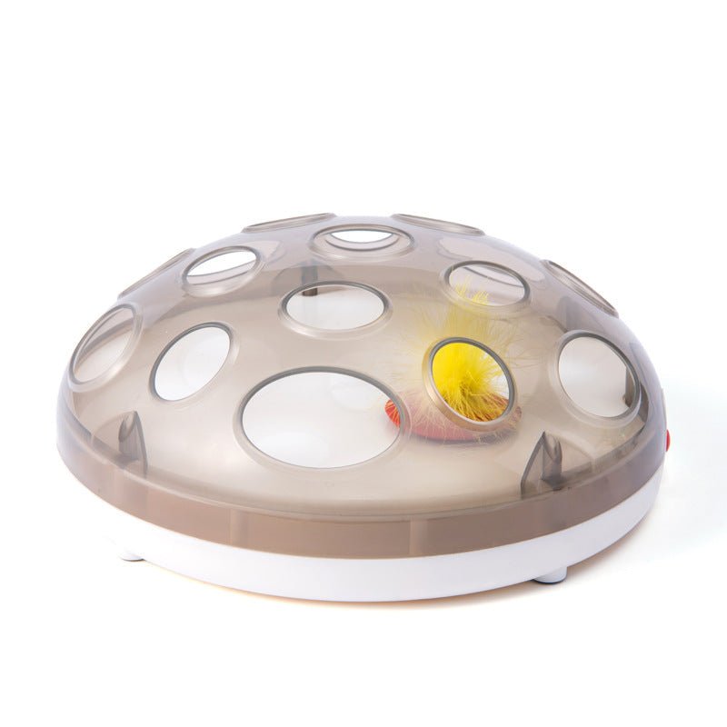 Electric cat toy carousel | Luxury Home Accessories | Heulog Glow