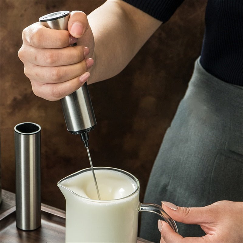 Electric Coffee Blender Milk Frother Handheld Whisk Kitchen Tools | Luxury Home Accessories | Heulog Glow