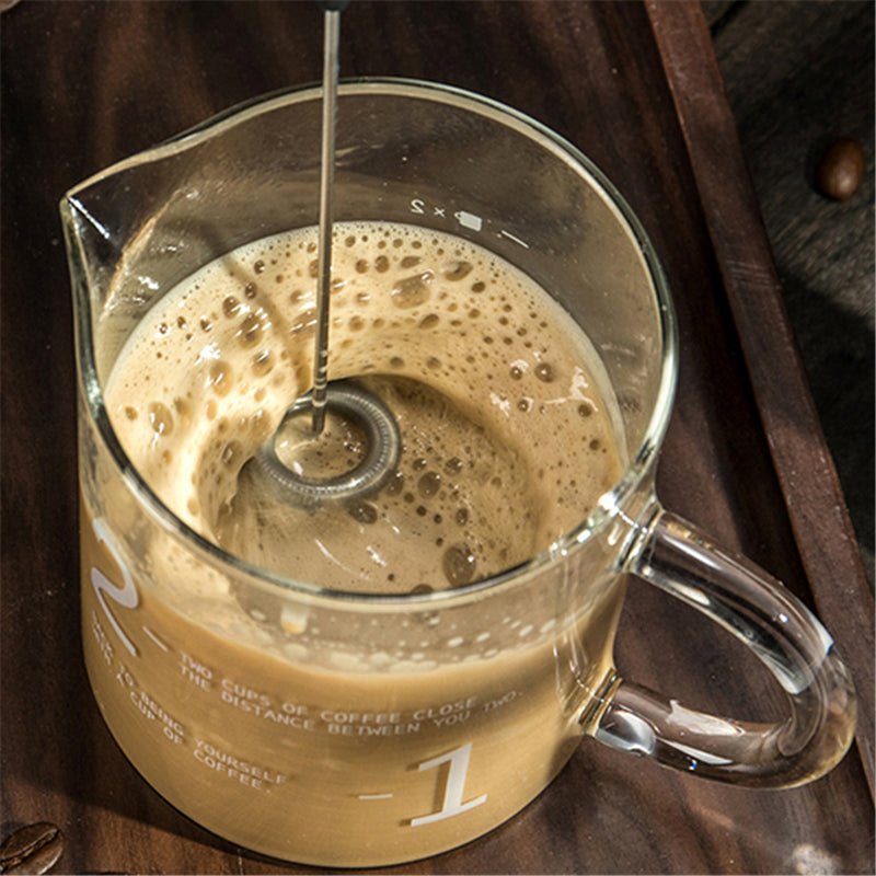 Electric Coffee Blender Milk Frother Handheld Whisk Kitchen Tools | Luxury Home Accessories | Heulog Glow