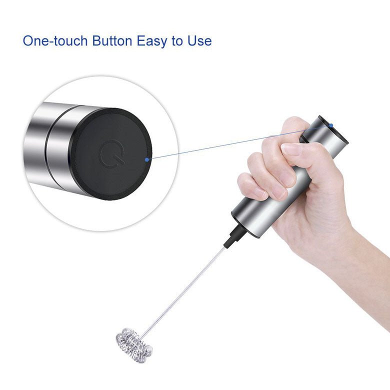 Electric Coffee Blender Milk Frother Handheld Whisk Kitchen Tools | Luxury Home Accessories | Heulog Glow