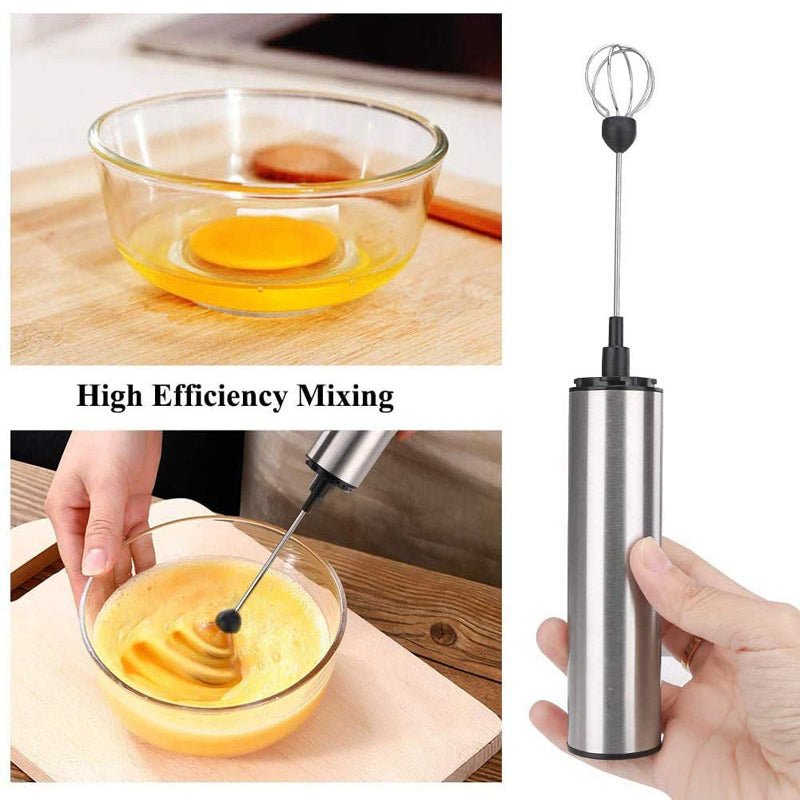 Electric Coffee Blender Milk Frother Handheld Whisk Kitchen Tools | Luxury Home Accessories | Heulog Glow