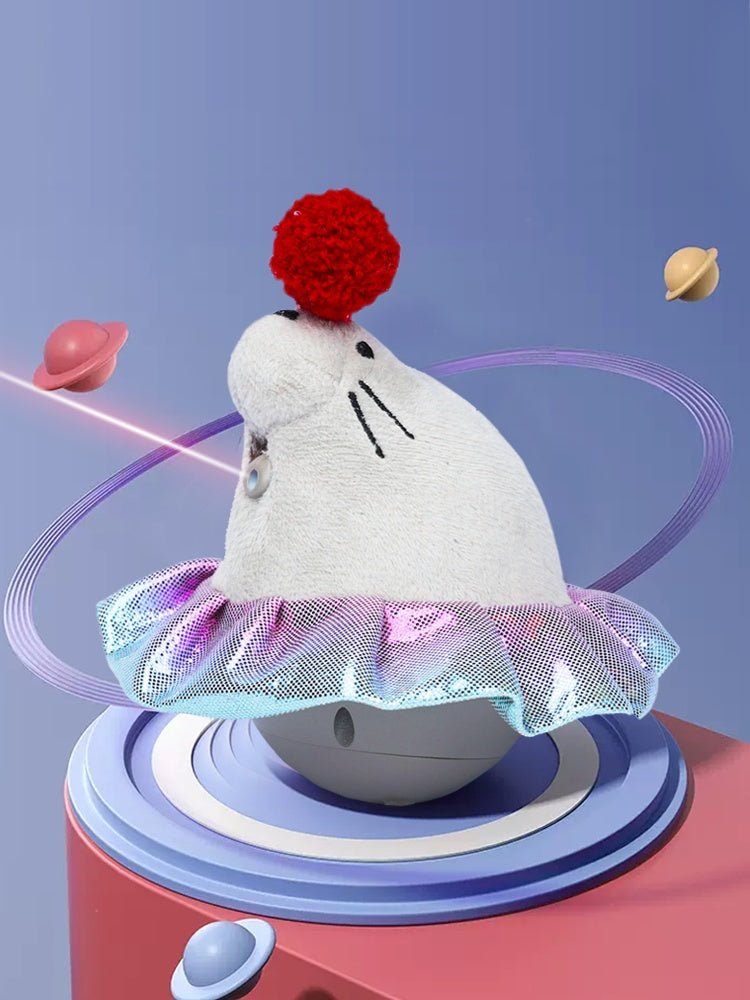 Electric Laser Teasing Cat Stick Toy Ball | Luxury Home Accessories | Heulog Glow