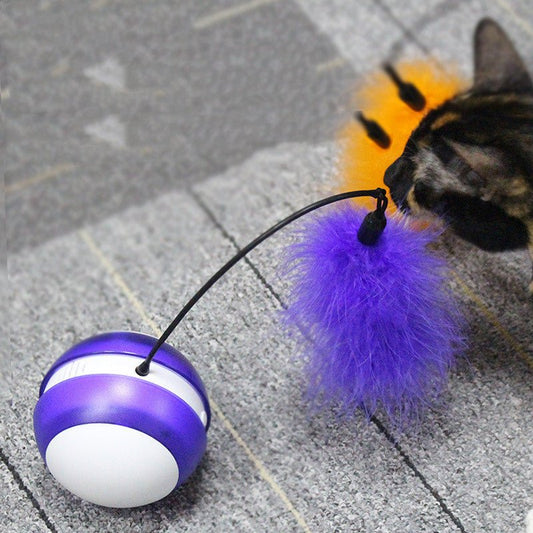Electric random rolling funny cat toy | Luxury Home Accessories | Heulog Glow