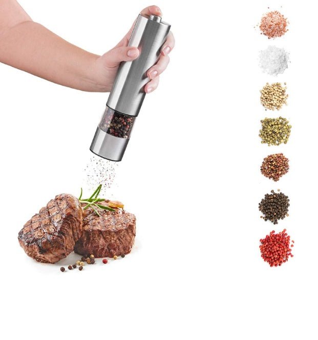 Electric Salt And Pepper Grinder | Luxury Home Accessories | Heulog Glow