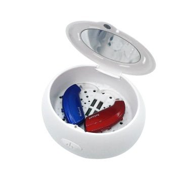 Electric USB UV Drying Box Headphone Dehumidifier Moisture Proof Hearing Aid UV Dryer Case | Luxury Home Accessories | Heulog Glow