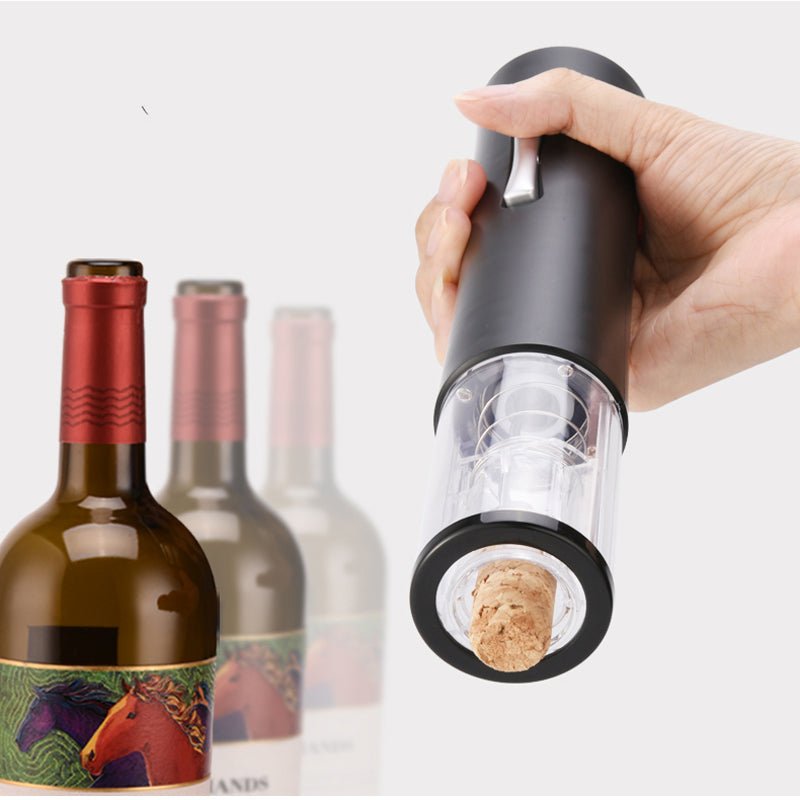 Electric Wine Opener Corkscrew Foil Cutter Set Automatic High-end Bottle Opener For Wine Kitchen Gadgets Can Opener | Luxury Home Accessories | Heulog Glow