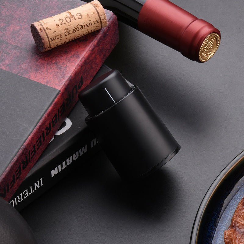Electric Wine Opener Corkscrew Foil Cutter Set Automatic High-end Bottle Opener For Wine Kitchen Gadgets Can Opener | Luxury Home Accessories | Heulog Glow