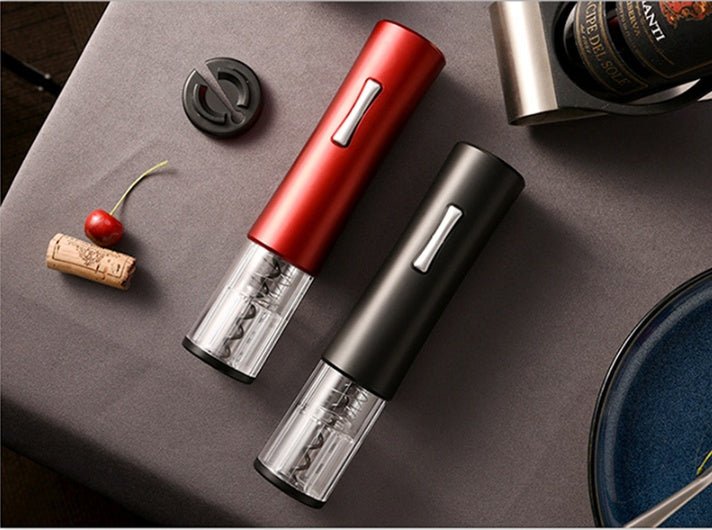 Electric Wine Opener Corkscrew Foil Cutter Set Automatic High-end Bottle Opener For Wine Kitchen Gadgets Can Opener | Luxury Home Accessories | Heulog Glow