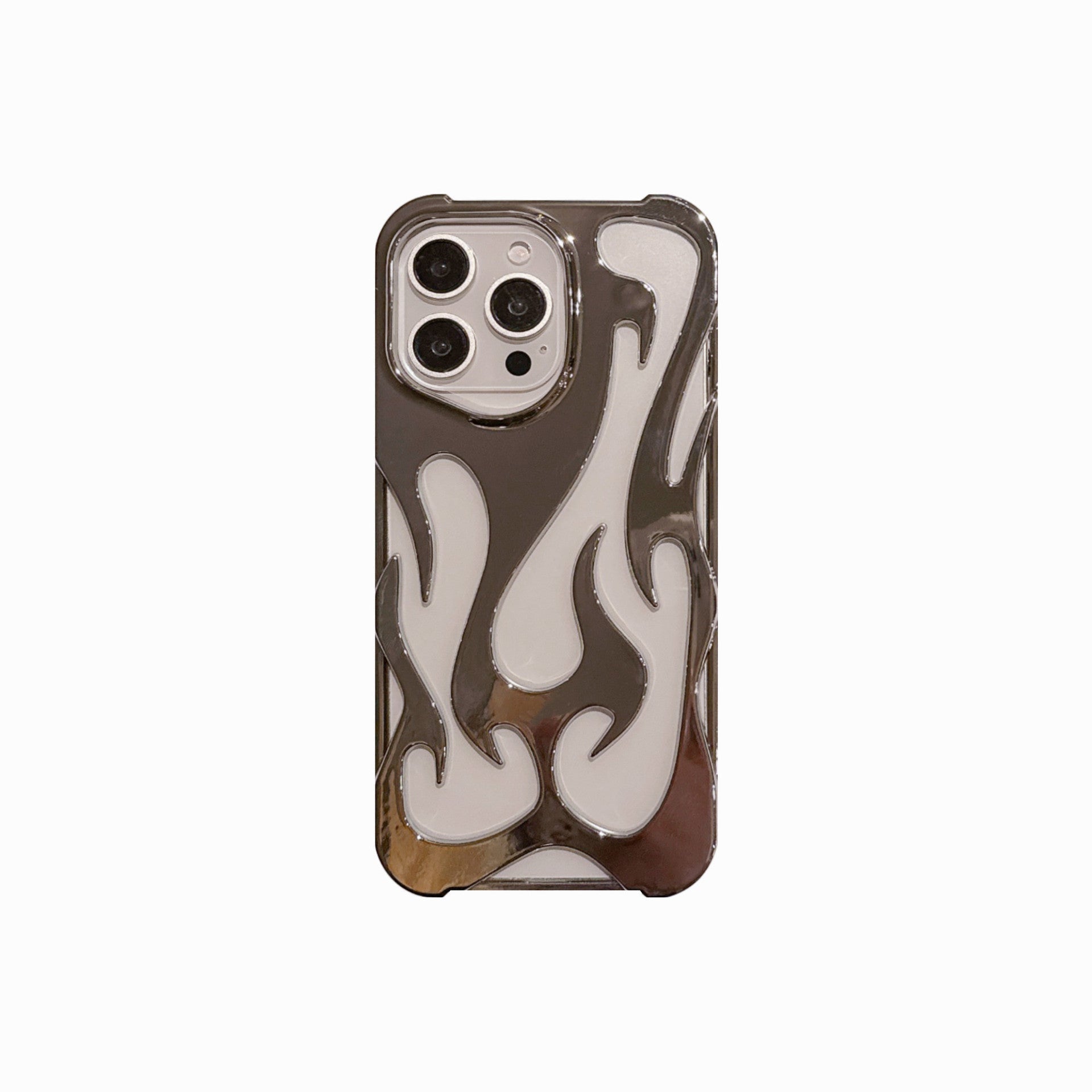 Electroplating Hollow Heat Dissipation Phone Case Flame Pattern High-grade Soft Shell | Luxury Home Accessories | Heulog Glow