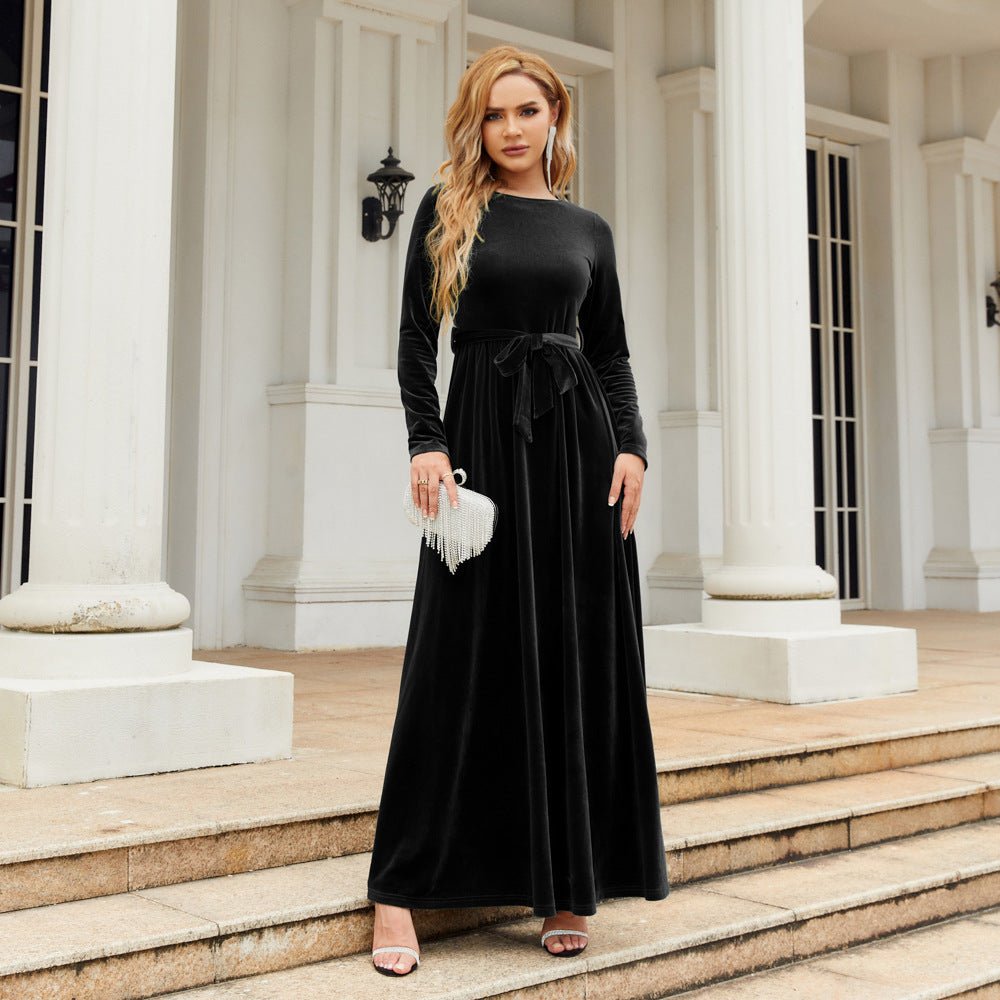 Elegant And Elegant Lady's Long Dress | Luxury Home Accessories | Heulog Glow