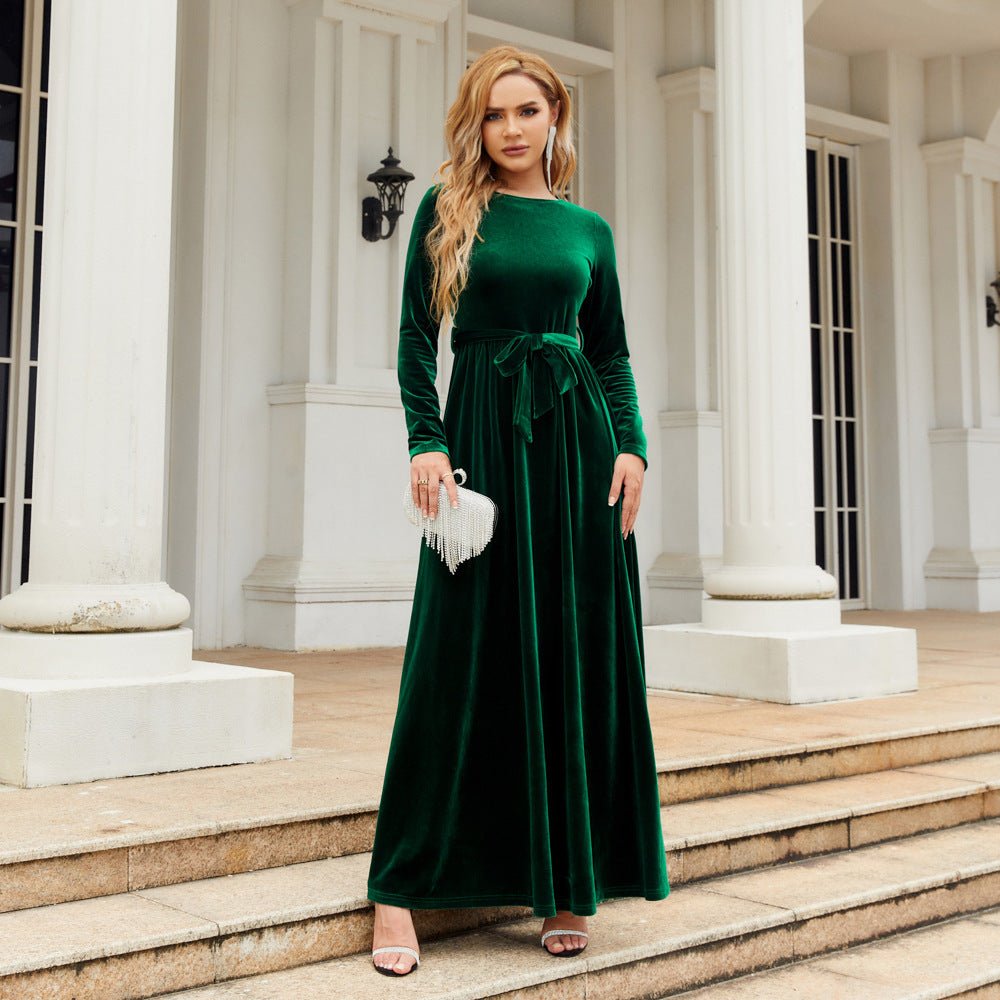 Elegant And Elegant Lady's Long Dress | Luxury Home Accessories | Heulog Glow