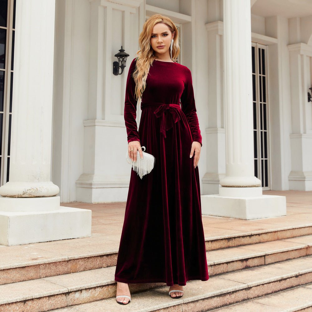 Elegant And Elegant Lady's Long Dress | Luxury Home Accessories | Heulog Glow