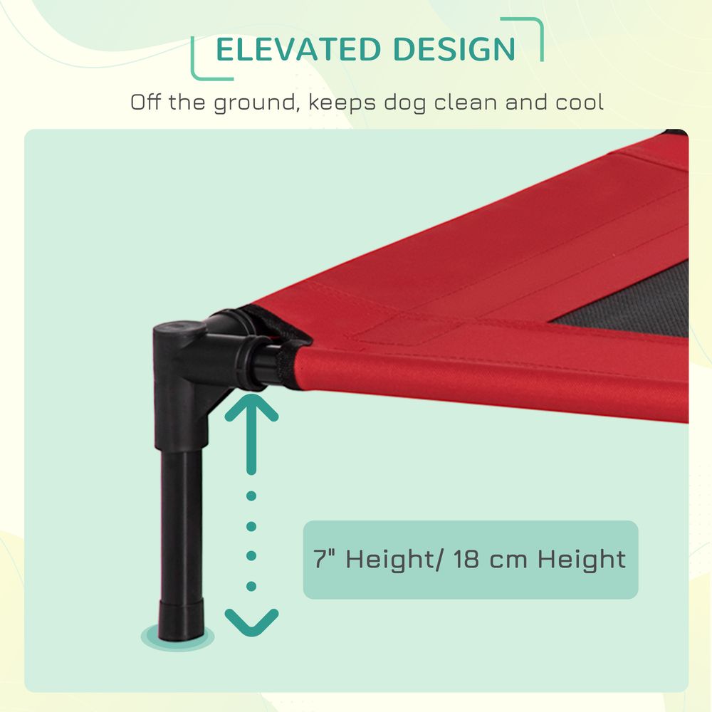 Elevated Pet Bed Cool Cot Dog Cat Portable Folding Home Camping Hammock Foldable | Luxury Home Accessories | Heulog Glow