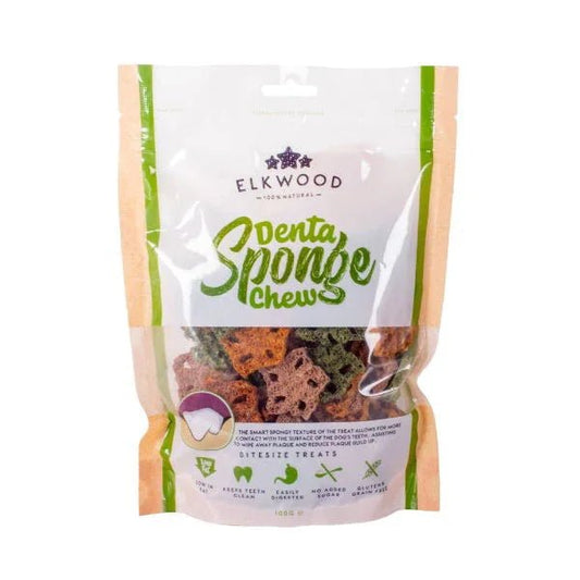 Elkwood Sponge Dental Training Treats 1KG | Luxury Home Accessories | Heulog Glow