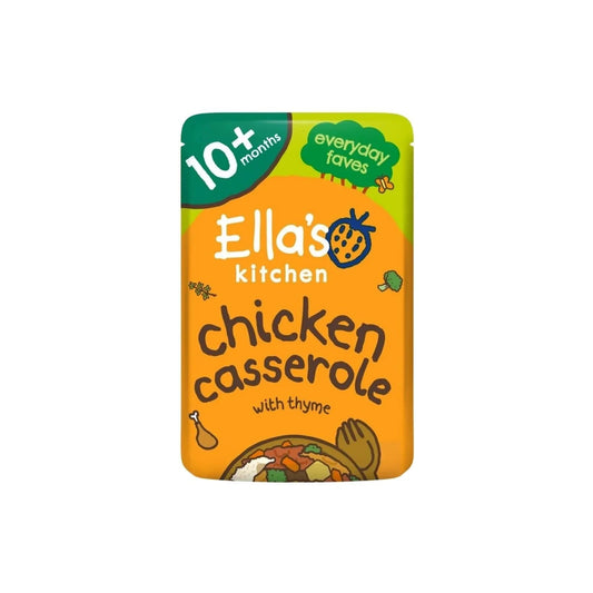 Ella's Kitchen Organic Chicken & Rice Casserole Baby Food Pouch 10+ months 190g | Luxury Home Accessories | Heulog Glow