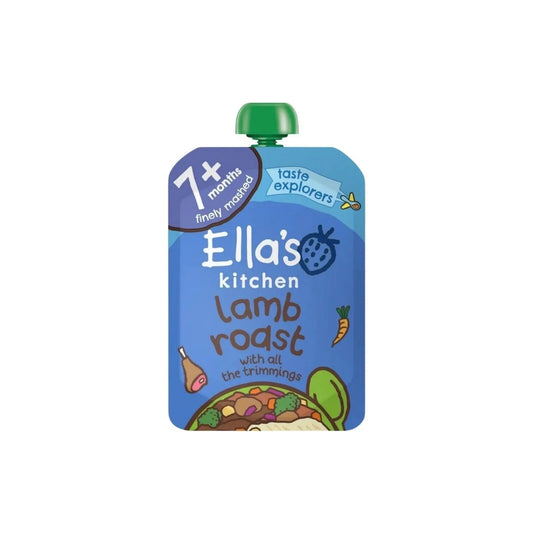 Ella's Kitchen Organic Lamb Roast Dinner Baby Food Pouch 7+ months 130g | Luxury Home Accessories | Heulog Glow