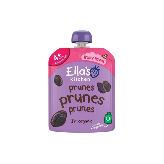Ella's Kitchen Organic Prunes First Tastes Baby Food Pouch 4+ months 70g | Luxury Home Accessories | Heulog Glow