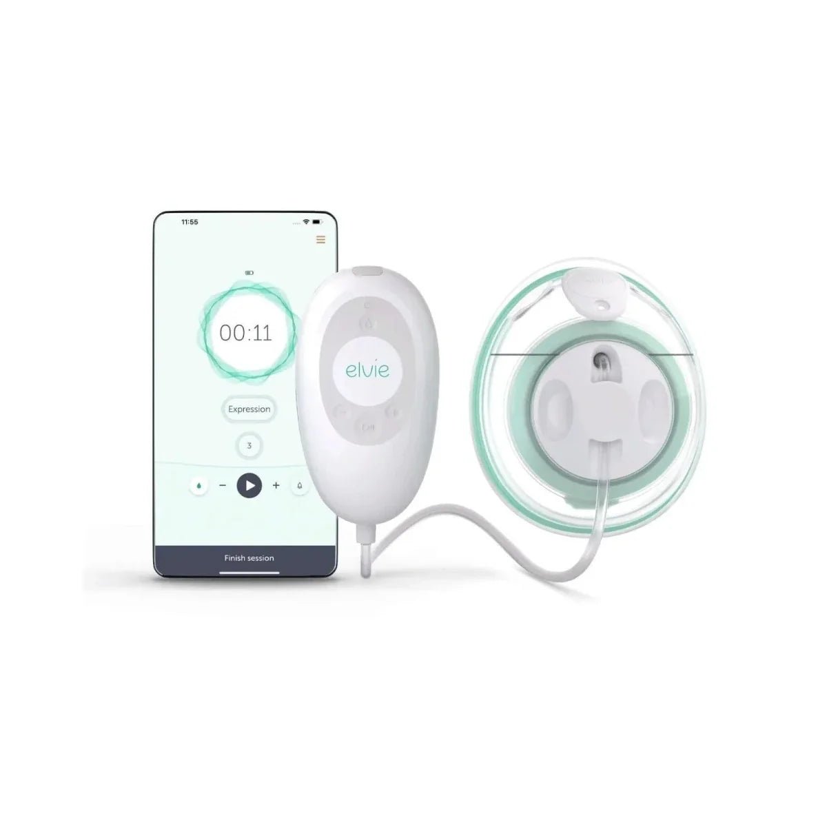 Elvie Stride Hands Free Single Electric Breast Pump | Luxury Home Accessories | Heulog Glow