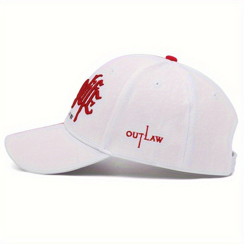 Embroidered Letter Double Stitching All-matching Sun Hat Peaked Cap | Luxury Home Accessories | Heulog Glow