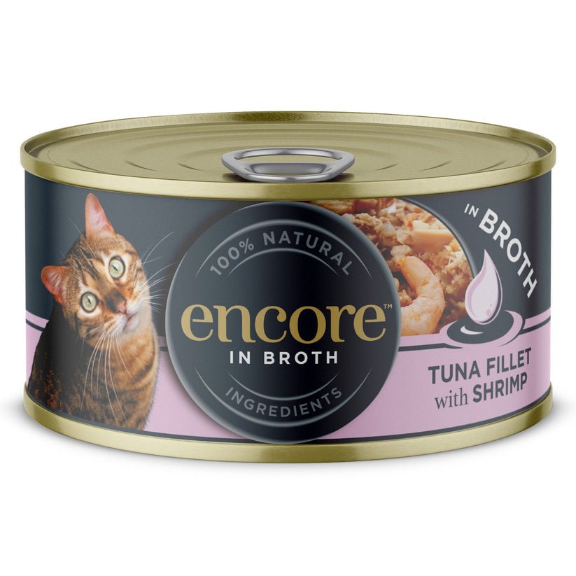 Encore Cat Tin Shrimp & Tuna - 70g | Luxury Home Accessories | Heulog Glow