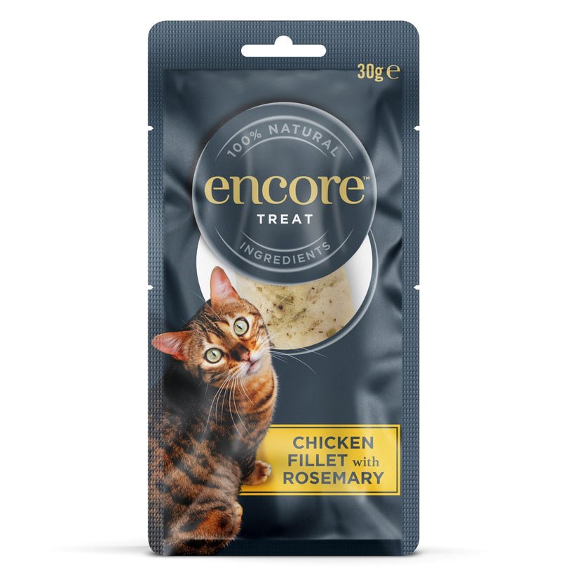 Encore High Protein Adult Cat Treat Chicken Fillet & Rosemary 30g | Luxury Home Accessories | Heulog Glow