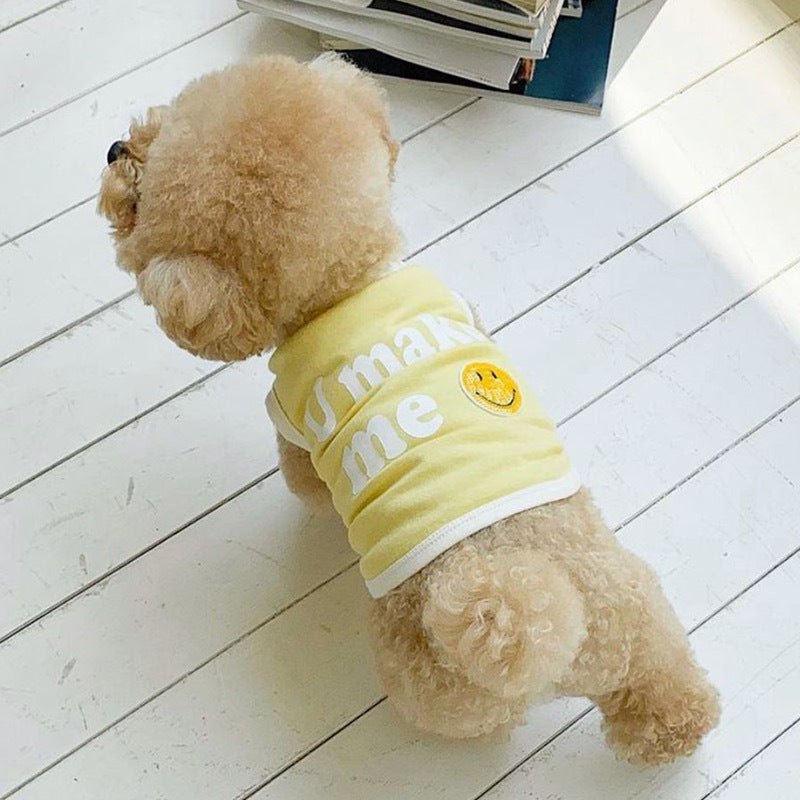 English Candy Color Dog Summer Thin Clothes Vest | Luxury Home Accessories | Heulog Glow