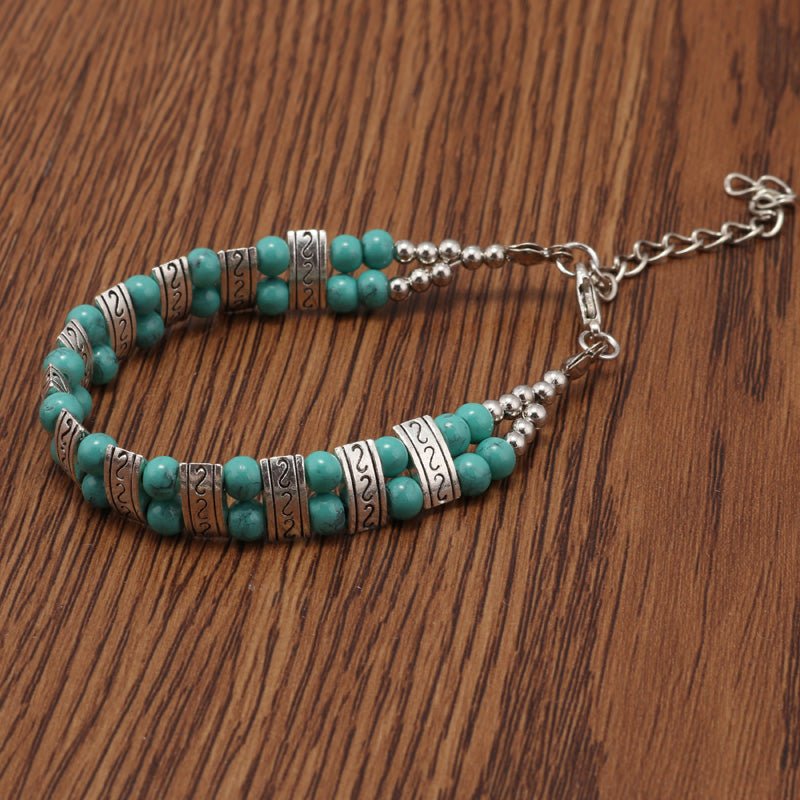 Ethnic Turquoise Bracelet | Luxury Home Accessories | Heulog Glow