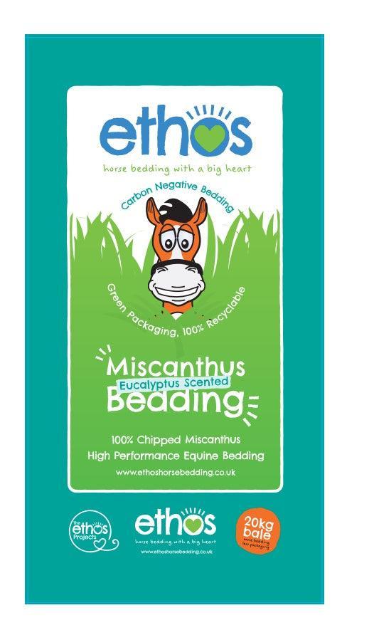 Ethos Eucalyptus Miscanthus Bedding 20kg | Luxury Home Accessories | Heulog Glow