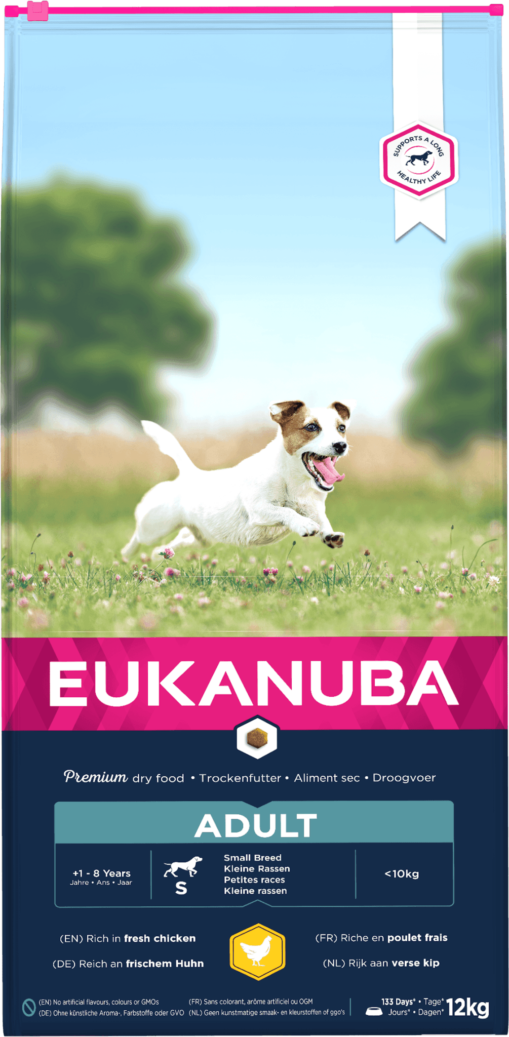 Eukanuba Adult Small Breed Chicken 12kg - RSP £49.99 | Luxury Home Accessories | Heulog Glow