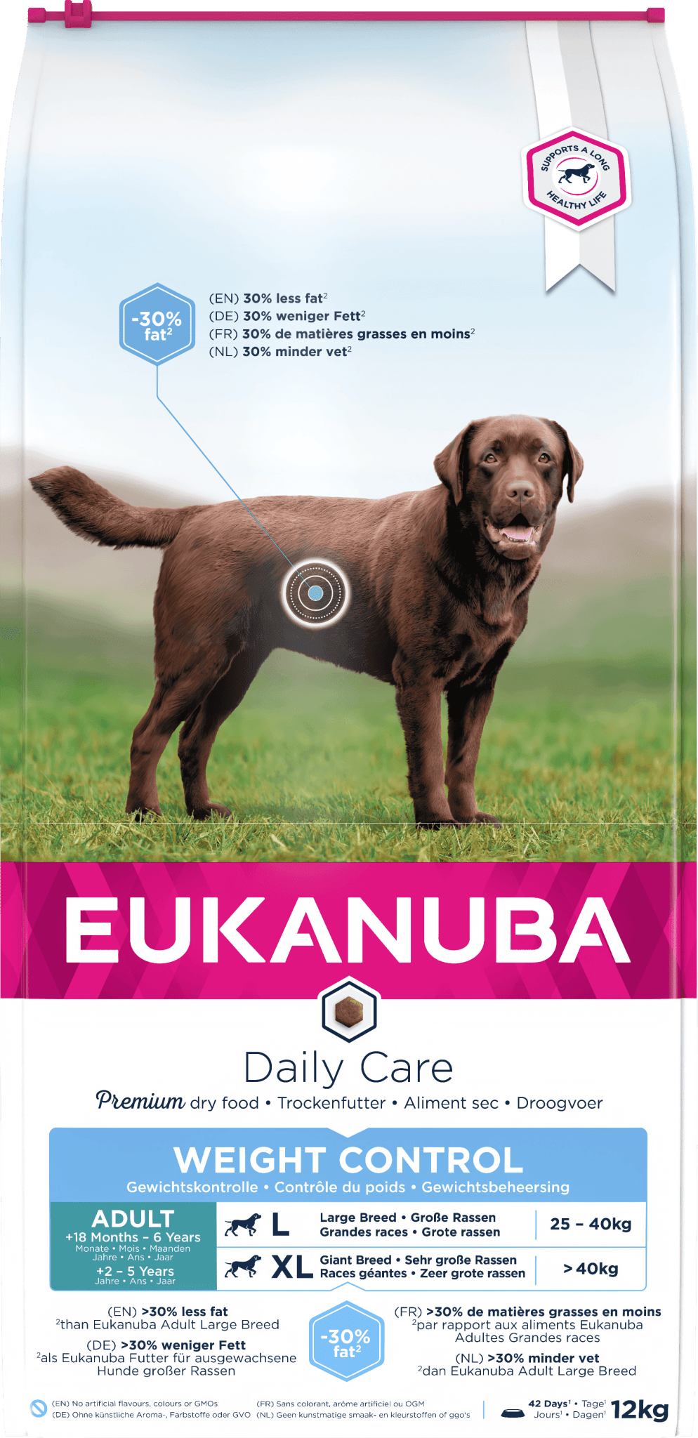 Eukanuba Daily Care Weight Control Large 12kg | Luxury Home Accessories | Heulog Glow