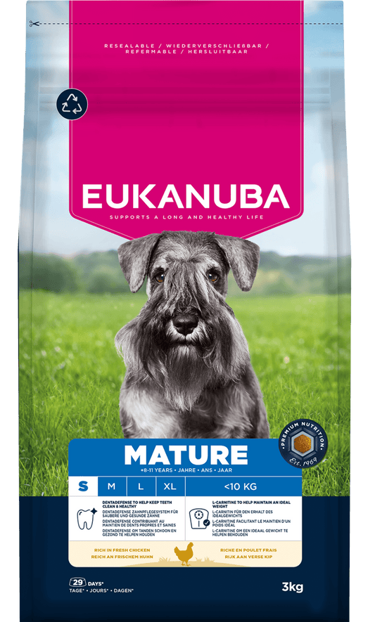 Eukanuba Dog Mature Small Chicken 3kg | Luxury Home Accessories | Heulog Glow