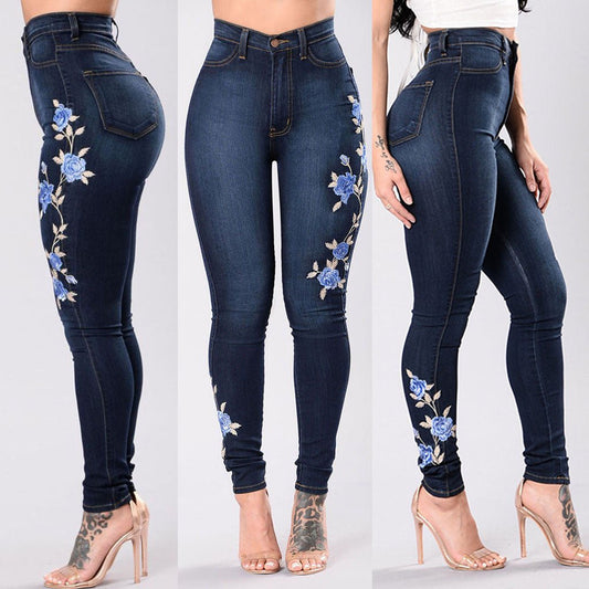 European and American embroidered jeans | Luxury Home Accessories | Heulog Glow