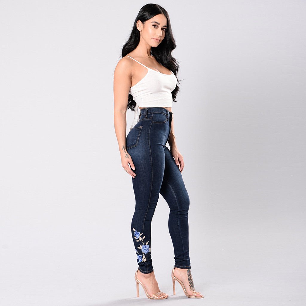 European and American embroidered jeans | Luxury Home Accessories | Heulog Glow