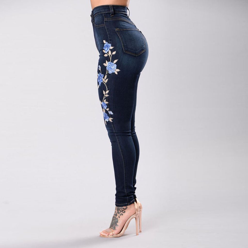 European and American embroidered jeans | Luxury Home Accessories | Heulog Glow