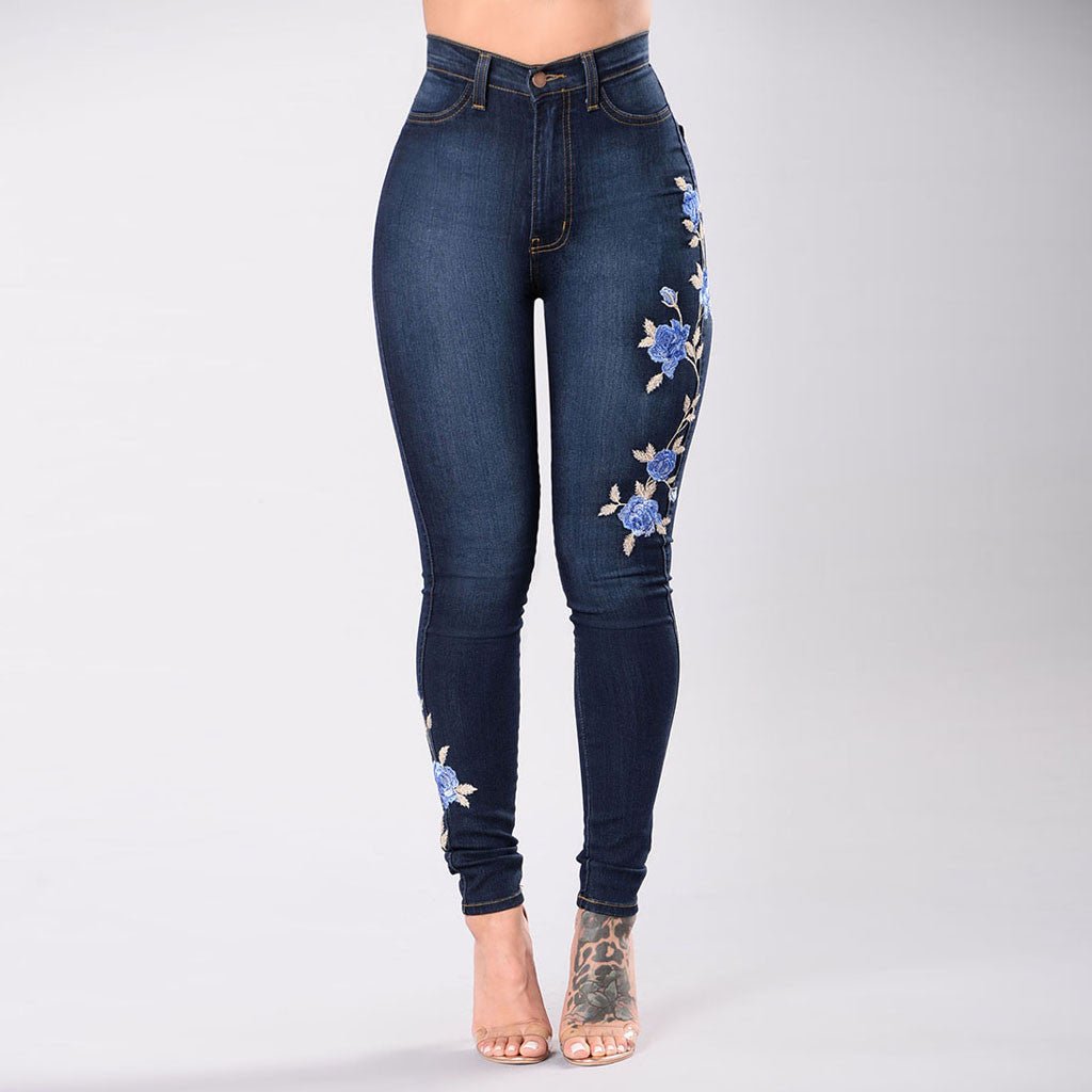European and American embroidered jeans | Luxury Home Accessories | Heulog Glow