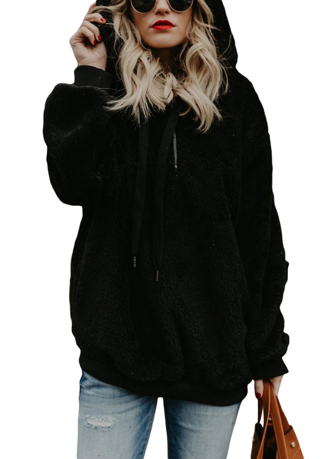 European and American long-sleeved hooded solid color sweater | Luxury Home Accessories | Heulog Glow