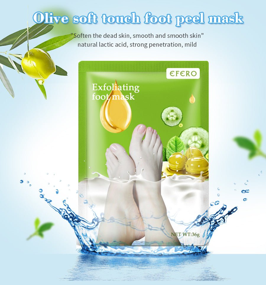 Exfoliating Foot Mask Foot SPA Pedicure Socks Removing Dead Skin Whitening Heels Feet Peeling Anti Cracked Foot Skin Care | Luxury Home Accessories | Heulog Glow