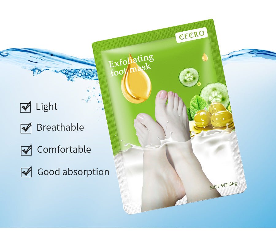 Exfoliating Foot Mask Foot SPA Pedicure Socks Removing Dead Skin Whitening Heels Feet Peeling Anti Cracked Foot Skin Care | Luxury Home Accessories | Heulog Glow