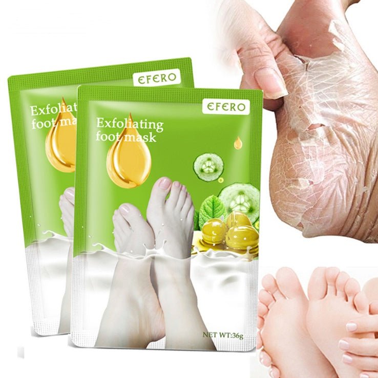 Exfoliating Foot Mask Foot SPA Pedicure Socks Removing Dead Skin Whitening Heels Feet Peeling Anti Cracked Foot Skin Care | Luxury Home Accessories | Heulog Glow
