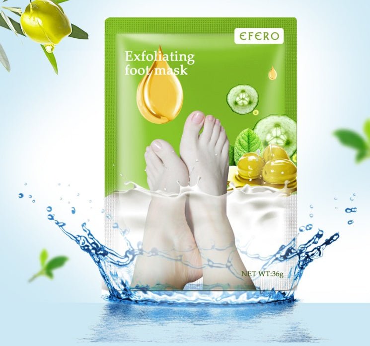 Exfoliating Foot Mask Foot SPA Pedicure Socks Removing Dead Skin Whitening Heels Feet Peeling Anti Cracked Foot Skin Care | Luxury Home Accessories | Heulog Glow