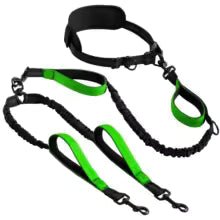 Explosive Double Dog Running Lead | Luxury Home Accessories | Heulog Glow