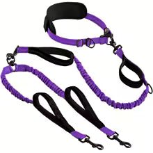 Explosive Double Dog Running Lead | Luxury Home Accessories | Heulog Glow