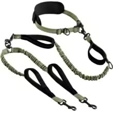 Explosive Double Dog Running Lead | Luxury Home Accessories | Heulog Glow