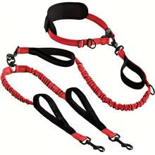 Explosive Double Dog Running Lead | Luxury Home Accessories | Heulog Glow