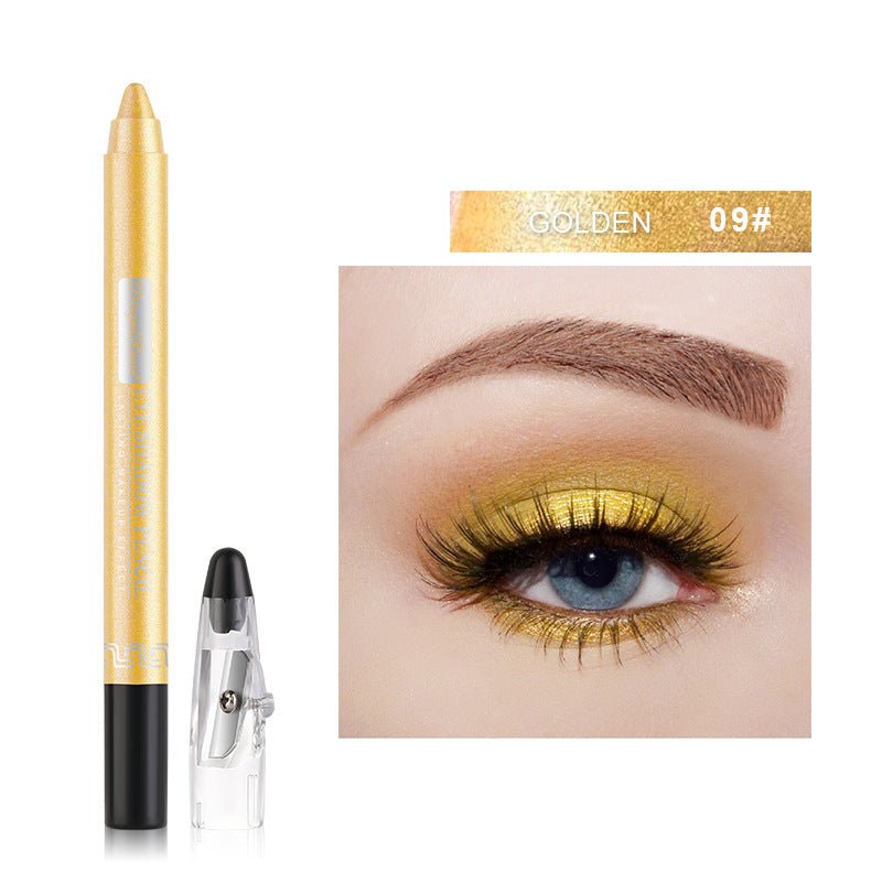 Eyeliner Eye Shadow Stick Shadow Pearlescent Eyeliner With Penknife Bubble Pen | Luxury Home Accessories | Heulog Glow