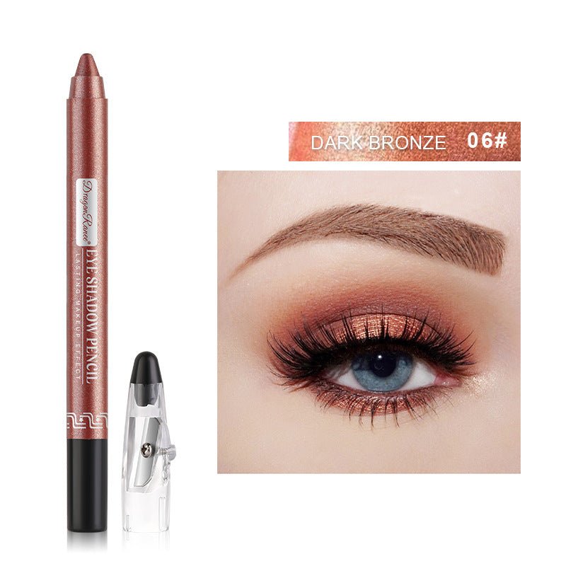 Eyeliner Eye Shadow Stick Shadow Pearlescent Eyeliner With Penknife Bubble Pen | Luxury Home Accessories | Heulog Glow