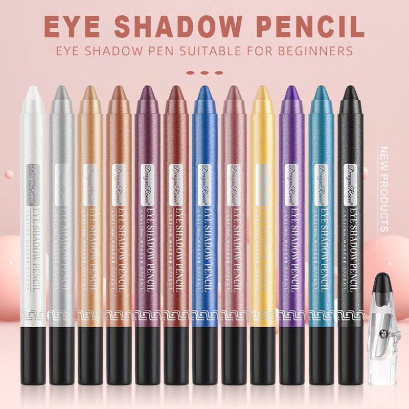 Eyeliner Eye Shadow Stick Shadow Pearlescent Eyeliner With Penknife Bubble Pen | Luxury Home Accessories | Heulog Glow
