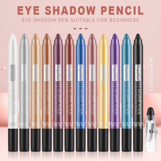 Eyeliner Eye Shadow Stick Shadow Pearlescent Eyeliner With Penknife Bubble Pen | Luxury Home Accessories | Heulog Glow