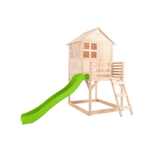TP Buttercup Wooden Playhouse with Deck & 6ft Slide